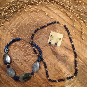 Blue Jewelery Bundle Set of 3